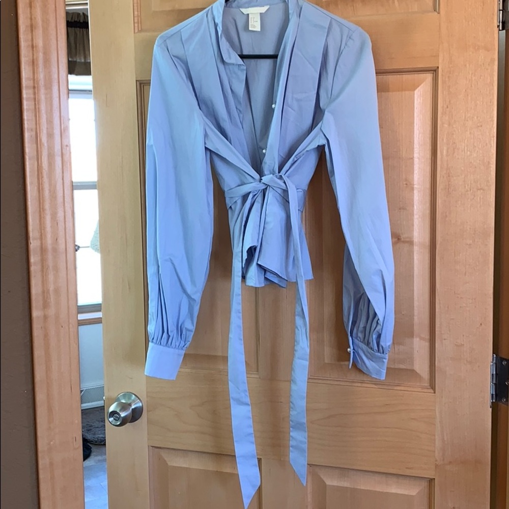 Blue blouse